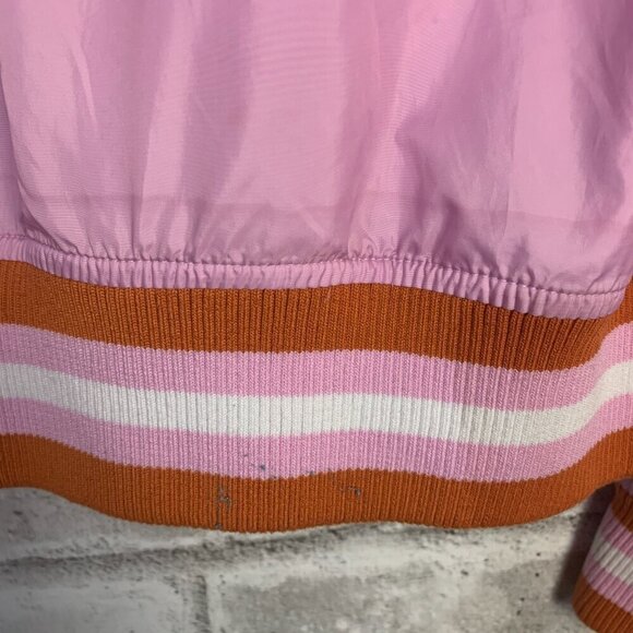 Champion Coach Jacket Embroidered Snap Front Windbreaker Bomber - Picture 4 of 11